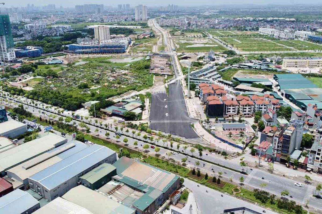 Hình ảnh đường rộng 60m, 10 làn xe ở Hà Nội sắp hoàn thành