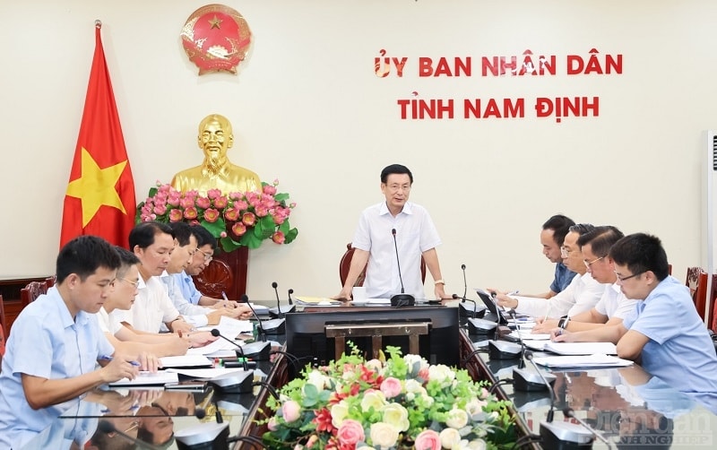 Nam Định: Đẩy nhanh tiến độ tuyến đường chiến lược Nam Định - Lạc Quần - Đường bộ ven biển