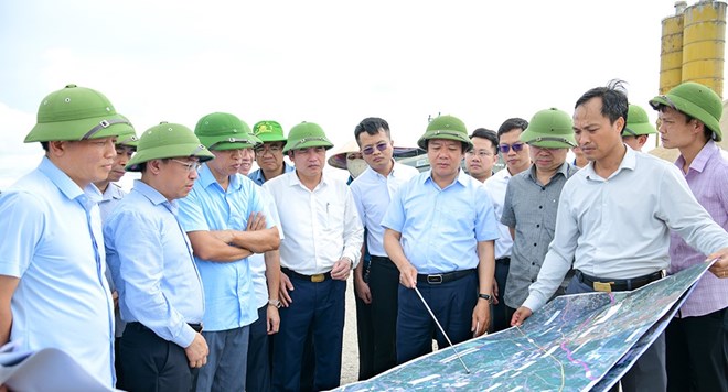 Đẩy nhanh tiến độ giải phóng mặt bằng cao tốc Ninh Bình - Hải Phòng