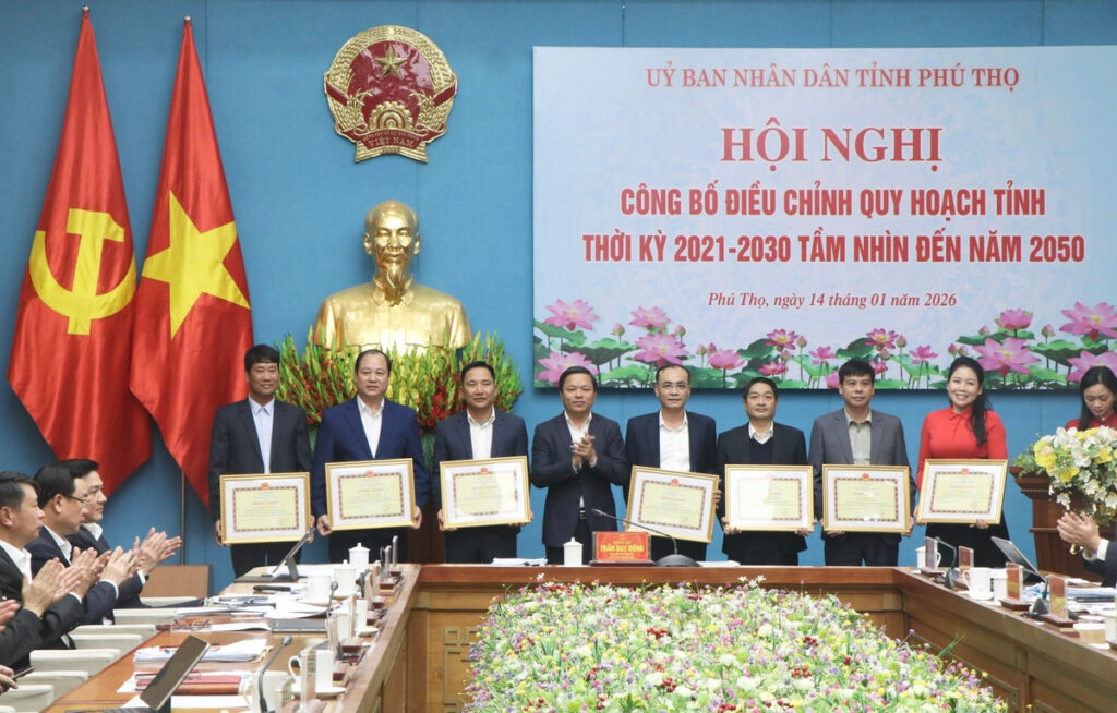 Phú Thọ định hướng trở thành thành phố trực thuộc Trung ương