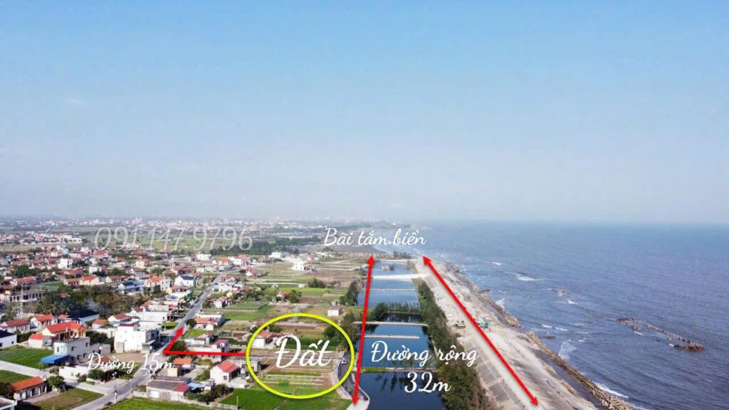  Đất nền mặt biển Thịnh Long: Giá 1,7 tỷ