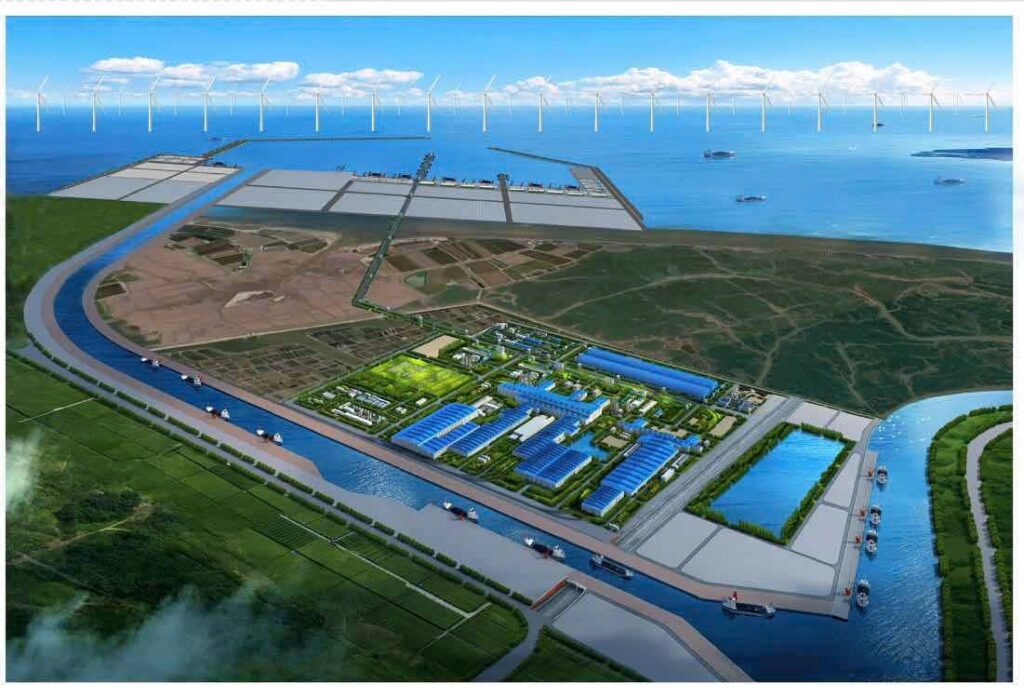 Khu kinh tế biển Ninh Cơ - Giai đoạn 1 của Dự án Cảng thủy nội địa Nghĩa Hưng