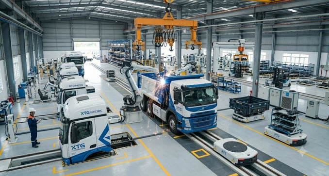 Xuân Thiện đề xuất xây dựng nhà máy xe tải điện tại Khu kinh tế Ninh Cơ