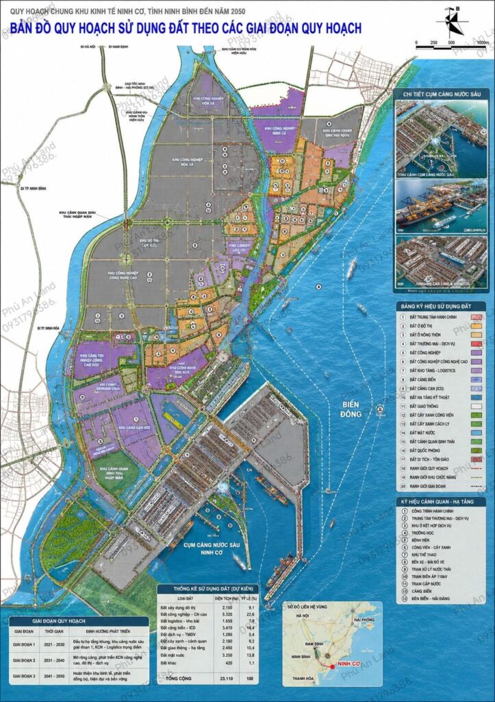 Ninh Bình đẩy nhanh quy hoạch Khu kinh tế Ninh Cơ đến năm 2050